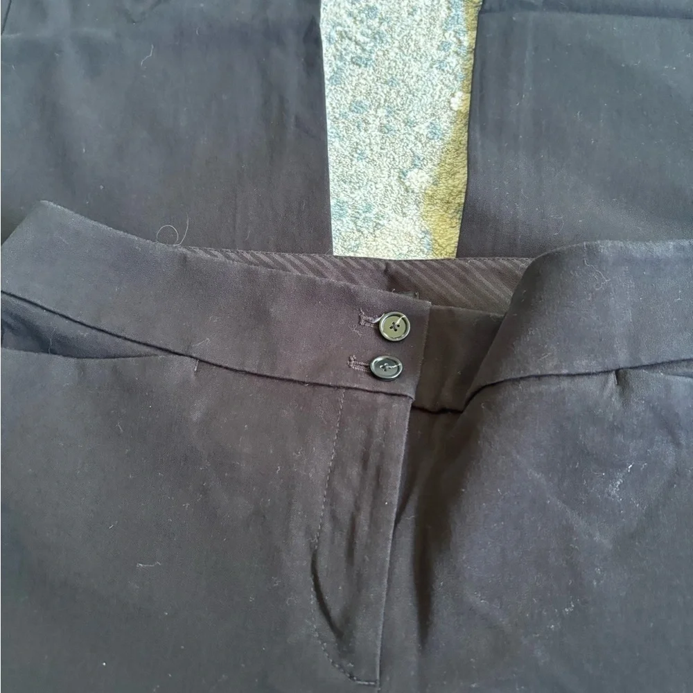 LOFT Dark Julie Bootcut Trousers